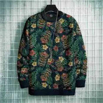 Tribal Tiki Printed Sweatshirt Mens 